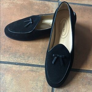Nine West Black Suede Loafers for Men